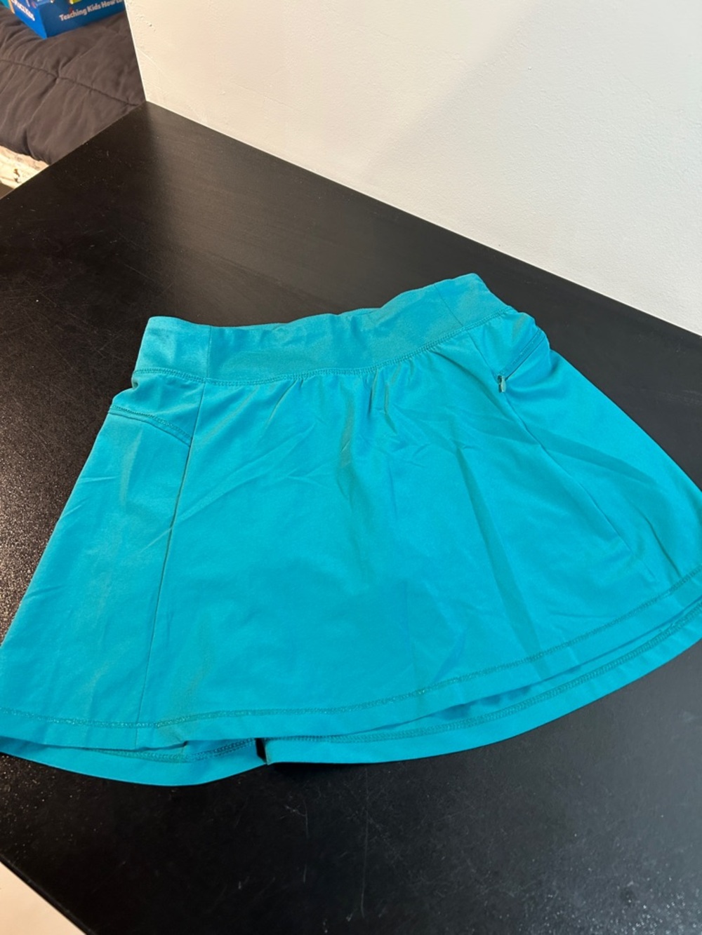 all in motion Teal Circle Skort